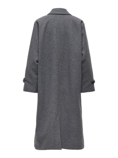 Manteaux  de Only - ONLMAISY OTW - Manteau Laine Oversize - XS à XL - pour Femme - gris - Only - View 2