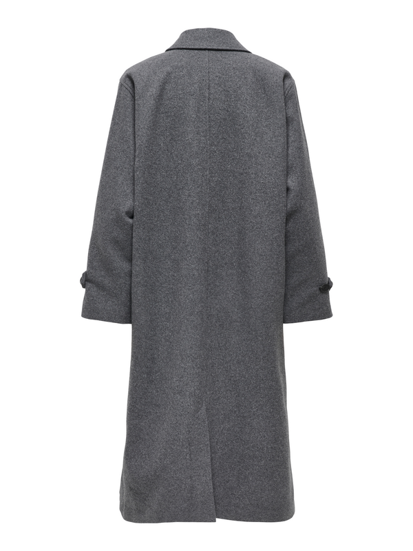 Manteaux  de Only - ONLMAISY OTW - Manteau Laine Oversize - XS à XL - pour Femme - gris - Only - View 2