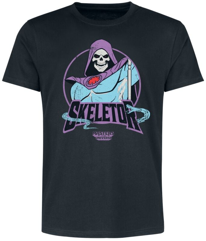 T-Shirt Manches courtes  de Masters Of The Universe - L à 3XL - pour Homme - noir - Masters Of The Universe