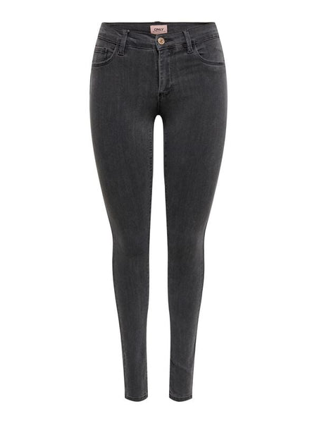 Jean  de Only - ONLRAIN REG NOOS - Jean Skinny - XS à L - pour Femme - gris - Only
