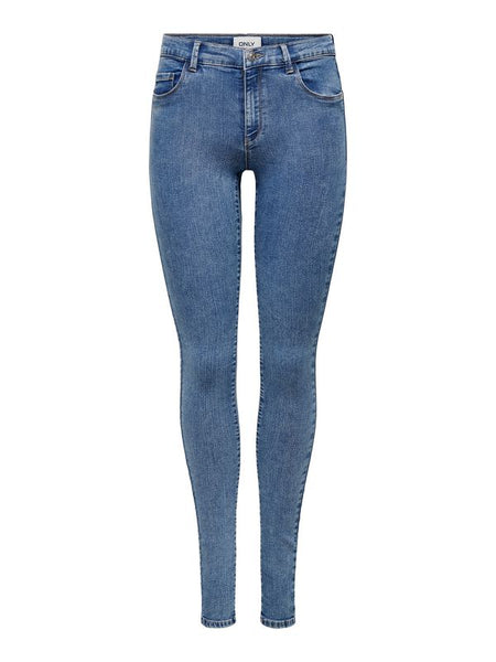Jean  de Only - ONLRAIN REG NOOS - Jean Skinny - XS à S - pour Femme - bleu - Only