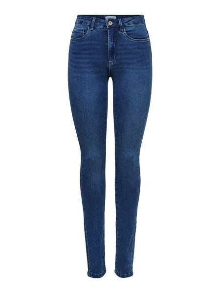 Jean  de Only - ONLROYAL PIM504 NOOS - Jean Taille Haute Skinny - XS à XL - pour Femme - bleu - Only