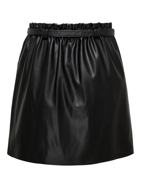 Jupe courte  de Only - ONLHEIDI FAUX LEATHER NOOS OTW - Jupe - XS à XL - pour Femme - noir - Only - View 2