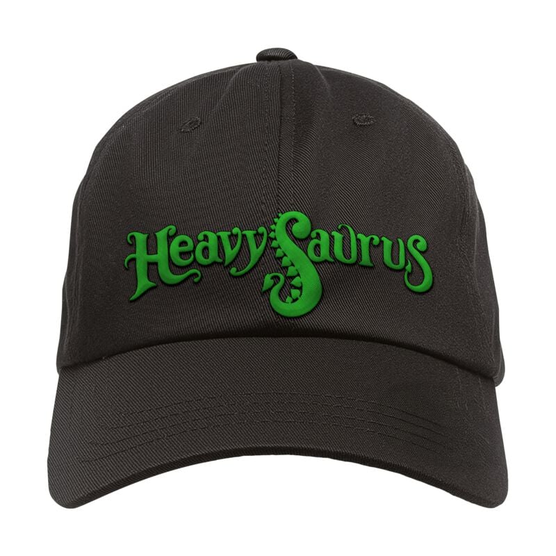 Casquette  de Heavysaurus - Metal-Kids - Logo - pour Enfants - noir - Heavysaurus