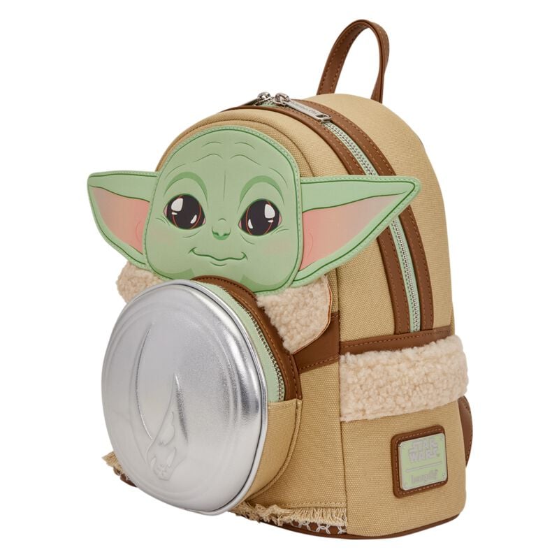 Mini Sac À Dos Disney de Star Wars - Loungefly - The Mandalorian - Grogu & Anzellan - pour Unisexe - multicolore - Star Wars