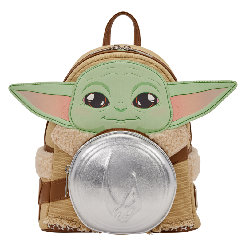 Mini Sac À Dos Disney de Star Wars - Loungefly - The Mandalorian - Grogu & Anzellan - pour Unisexe - multicolore - Star Wars - View 2
