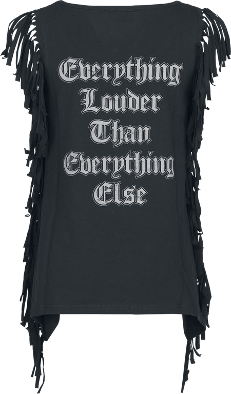 Top  de Motörhead - EMP Signature Collection - S à XXL - pour Femme - noir - Motörhead - View 2