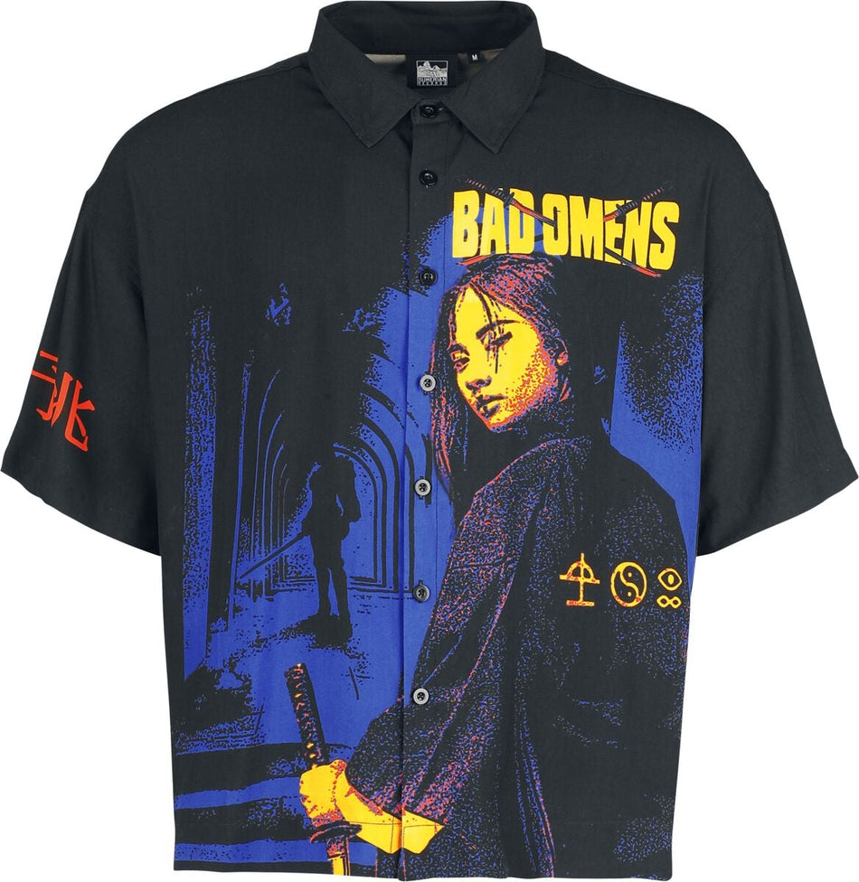 Chemise manches courtes  de Bad Omens - EMP Signature Collection - S à 3XL - pour Unisexe - multicolore - Bad Omens