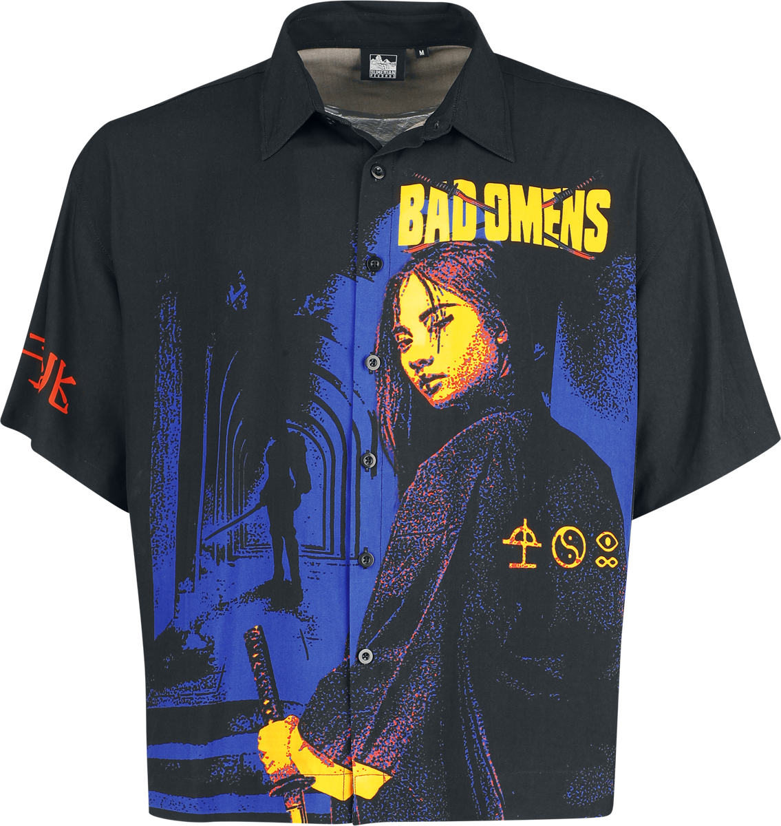 Chemise manches courtes  de Bad Omens - EMP Signature Collection - S à 3XL - pour Unisexe - multicolore - Bad Omens - View 2