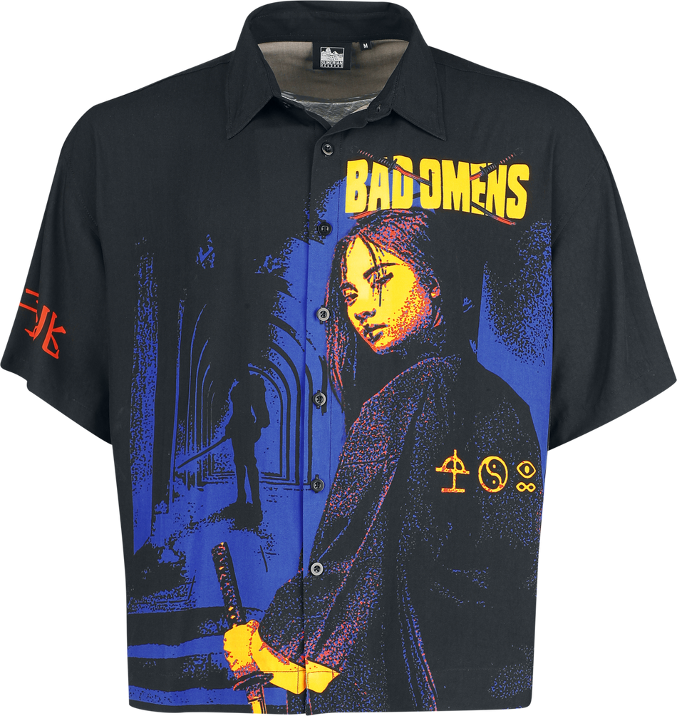 Chemise manches courtes  de Bad Omens - EMP Signature Collection - S à 3XL - pour Unisexe - multicolore - Bad Omens - View 2