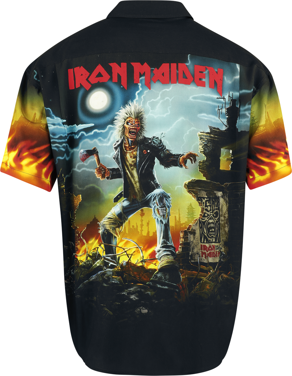 Chemise manches courtes  de Iron Maiden - EMP Signature Collection - S à 3XL - pour Unisexe - multicolore - Iron Maiden - View 2