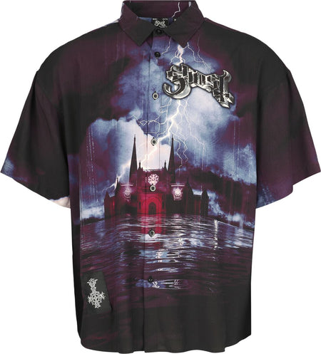 Chemise manches courtes  de Ghost - Ghost - Collection Signature EMP - S à 3XL - pour Unisexe - multicolore - Ghost