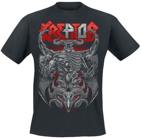 T-Shirt Manches courtes  de Kreator - 40 Years Of Thrash - S à 3XL - pour Homme - noir - Kreator