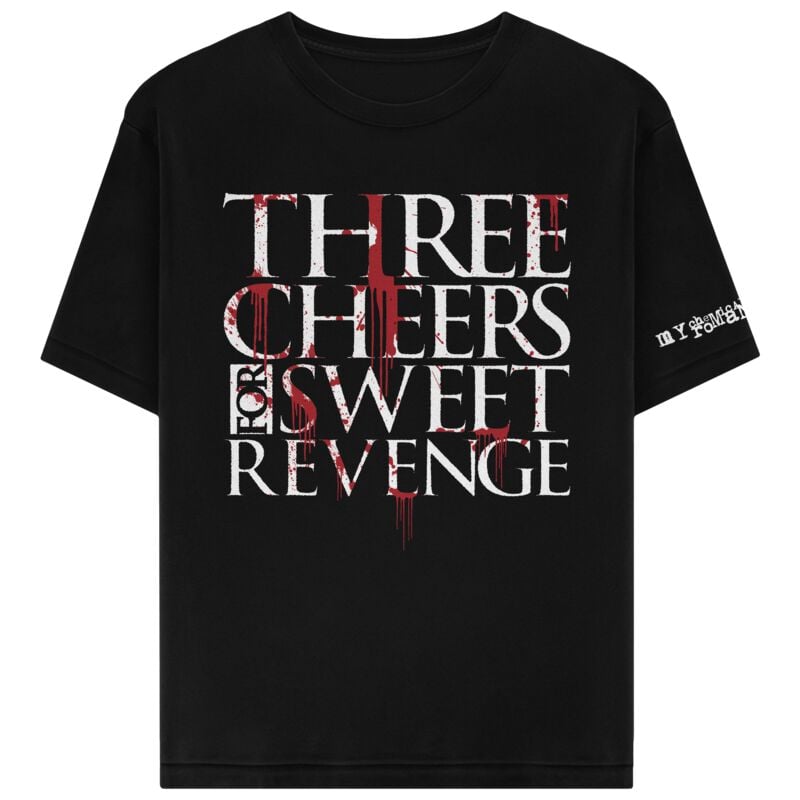 T-Shirt Manches courtes  de My Chemical Romance - A Sweet Revenge Bloody Tee - S à XXL - pour Unisexe - noir - My Chemical Romance