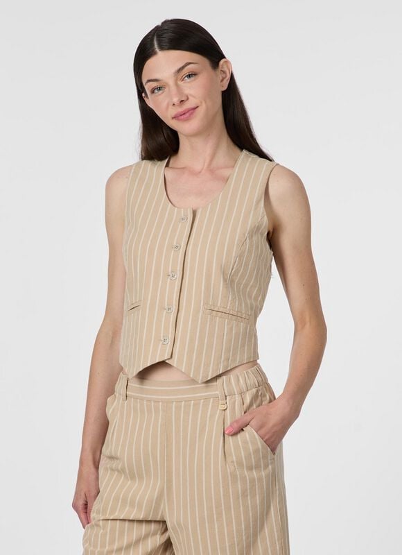 Veste  de Ragwear - BYMBA STRIPES - XS à XL - pour Femme - sable - Ragwear