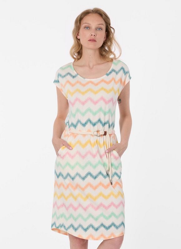 Robe courte  de Ragwear - LILITHE PRINT - XS à XL - pour Femme - multicolore - Ragwear