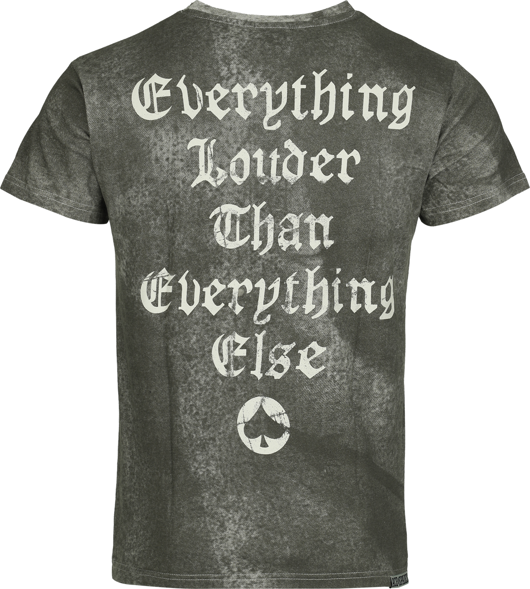 T-Shirt Manches courtes  de Motörhead - EMP Signature Collection - M à 3XL - pour Homme - gris - Motörhead - View 2
