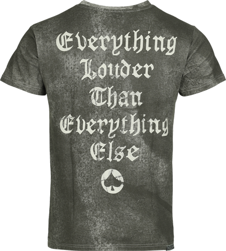 T-Shirt Manches courtes  de Motörhead - EMP Signature Collection - M à 3XL - pour Homme - gris - Motörhead - View 2