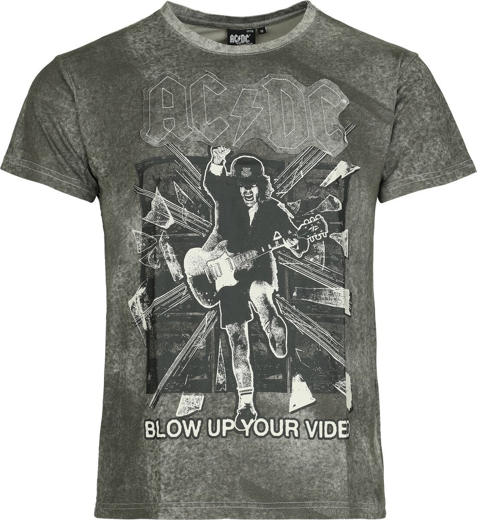 T-Shirt Manches courtes  de AC/DC - EMP Signature Collection - M à 3XL - pour Homme - gris - AC/DC