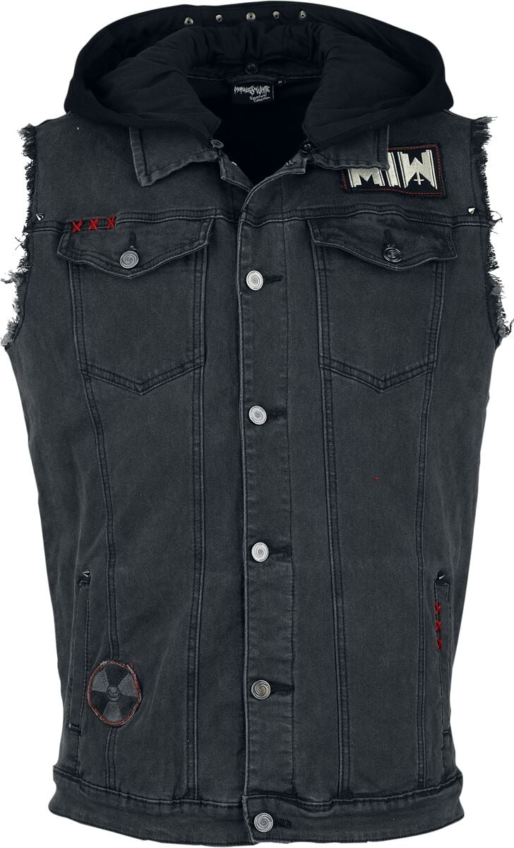 Veste Sans Manches  de Motionless In White - EMP Signature Collection - S à 3XL - pour Homme - noir - Motionless In White