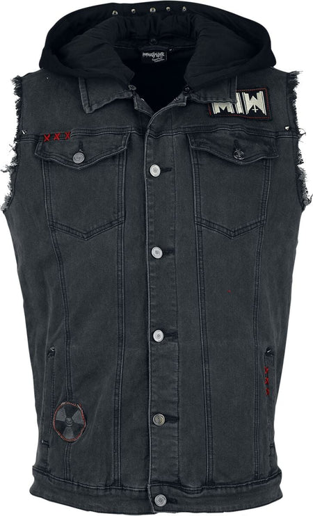 Veste Sans Manches  de Motionless In White - EMP Signature Collection - S à 3XL - pour Homme - noir - Motionless In White