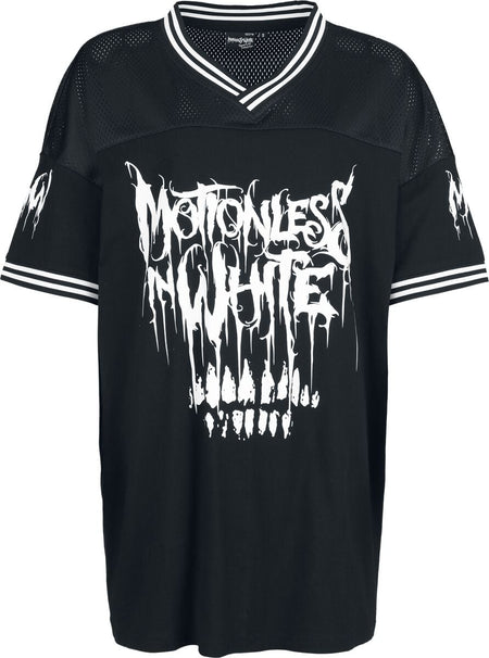 T-Shirt Oversize  de Motionless In White - EMP Signature Collection - S à 3XL - pour Femme - noir/blanc - Motionless In White