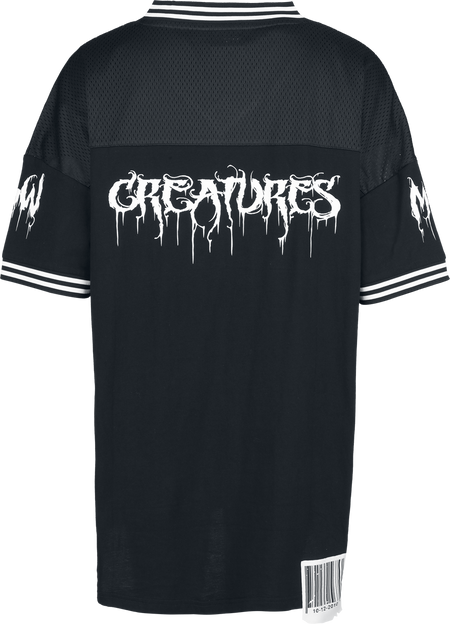 T-Shirt Oversize  de Motionless In White - EMP Signature Collection - S à 3XL - pour Femme - noir/blanc - Motionless In White - View 2
