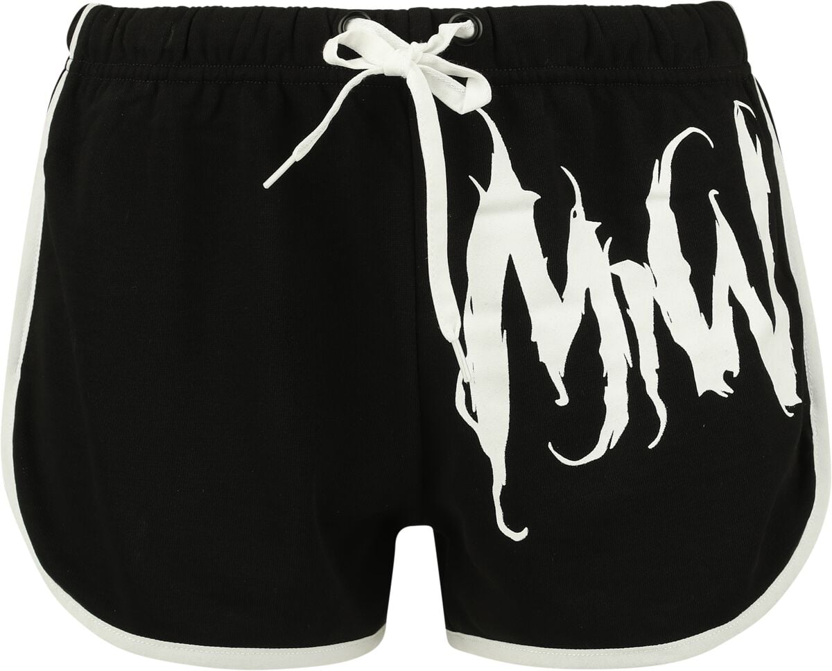 Short Sexy  de Motionless In White - EMP Signature Collection - S à XXL - pour Femme - noir/blanc - Motionless In White