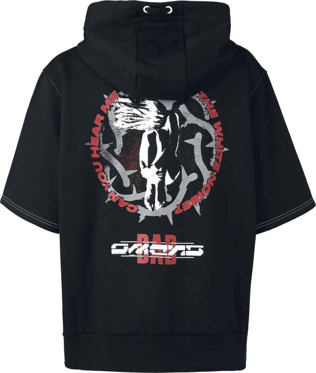 Sweat-shirt zippé à capuche  de Bad Omens - EMP Signature Collection - XS à XXL - pour Femme - noir/blanc - Bad Omens - View 2