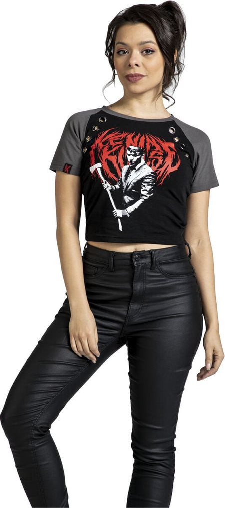 T-Shirt Manches courtes  de Ice Nine Kills - EMP Signature Collection - S à XL - pour Femme - noir/gris - Ice Nine Kills