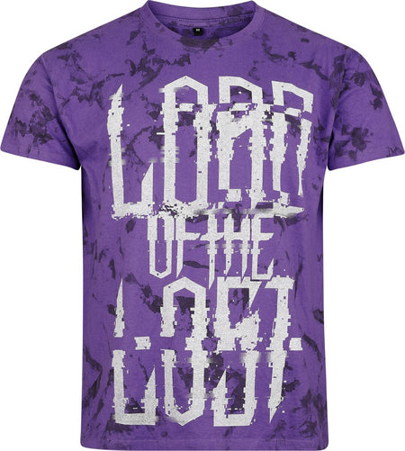 T-Shirt Manches courtes  de Lord Of The Lost - Pixel Hepta - S à 4XL - pour Homme - lilas/noir - Lord Of The Lost