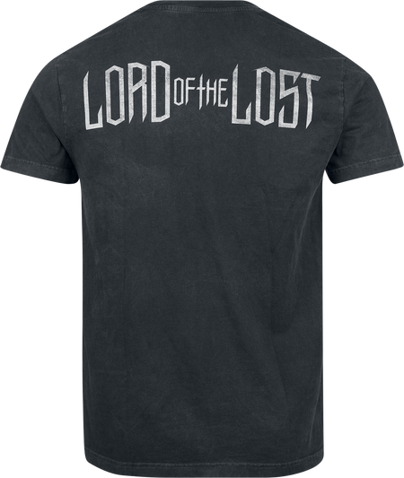 T-Shirt Manches courtes  de Lord Of The Lost - S à 4XL - pour Homme - anthracite - Lord Of The Lost - View 2