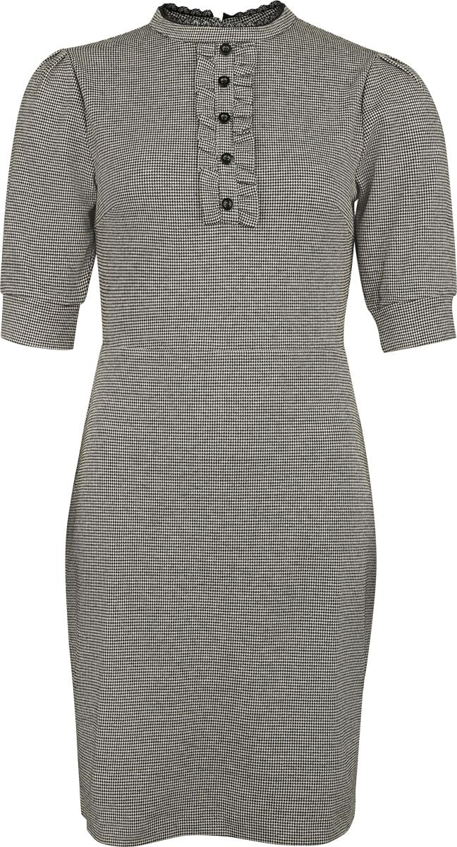 Robe mi-longue Rockabilly de Vive Maria - Chelsea Dress - XS à XXL - pour Femme - marron/noir - Vive Maria