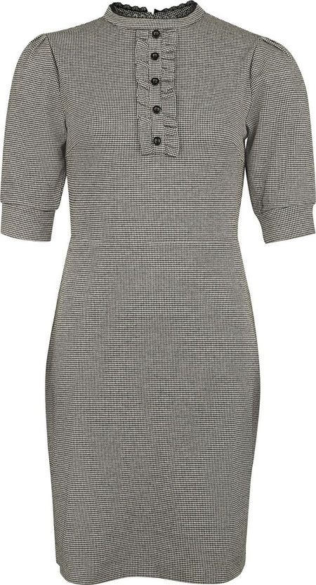 Robe mi-longue Rockabilly de Vive Maria - Chelsea Dress - XS à XXL - pour Femme - marron/noir - Vive Maria