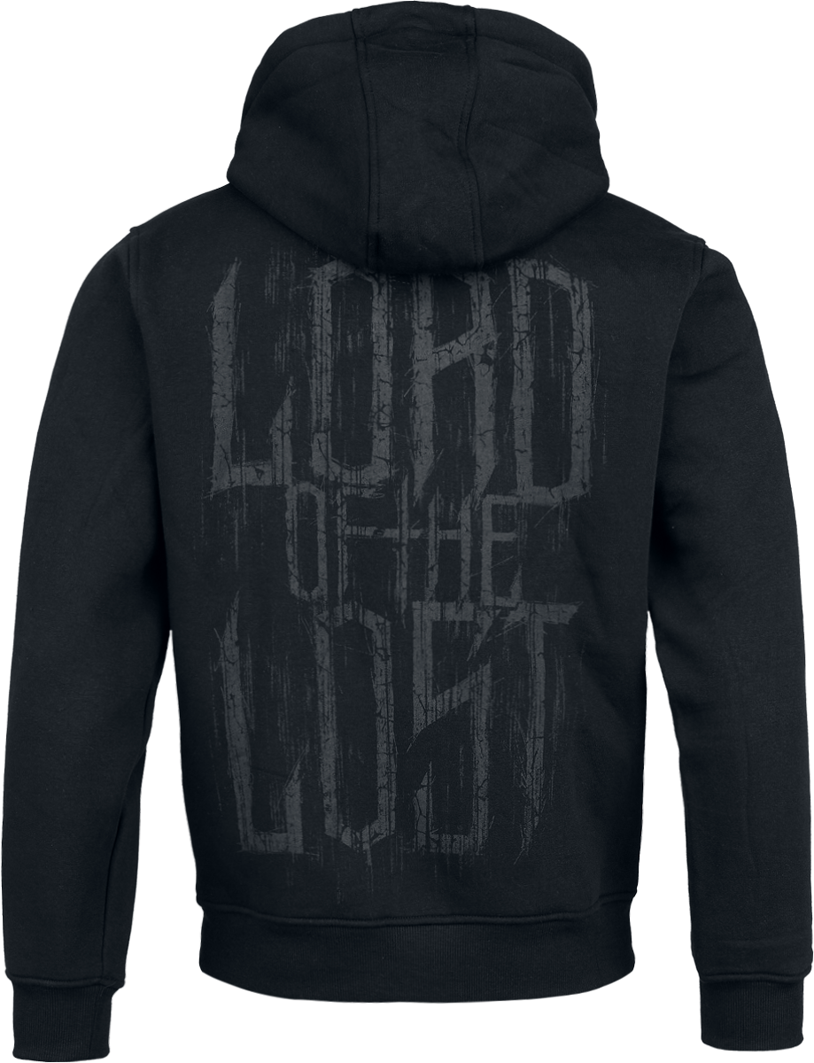 Sweat-shirt zippé à capuche  de Lord Of The Lost - Black Logo - S à XXL - pour Homme - noir - Lord Of The Lost - View 2