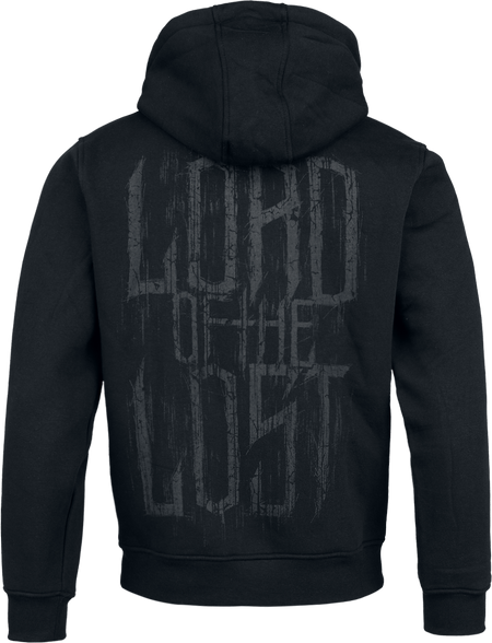 Sweat-shirt zippé à capuche  de Lord Of The Lost - Black Logo - S à XXL - pour Homme - noir - Lord Of The Lost - View 2