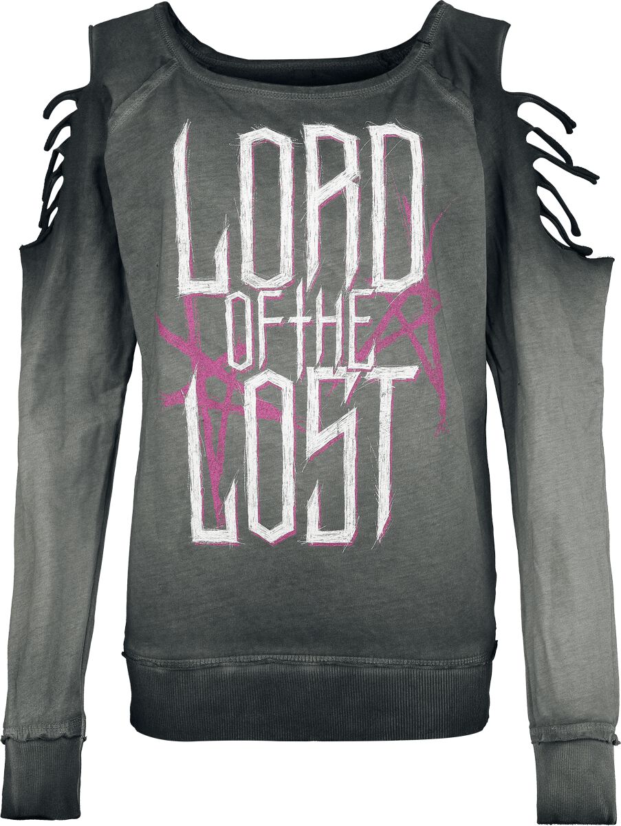 Sweat-shirt  de Lord Of The Lost - Death - S à XXL - pour Femme - gris - Lord Of The Lost