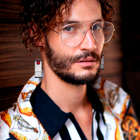 Clip d'oreille  de Demon Slayer - Tanjiro - pour Femme - multicolore - Demon Slayer - View 2