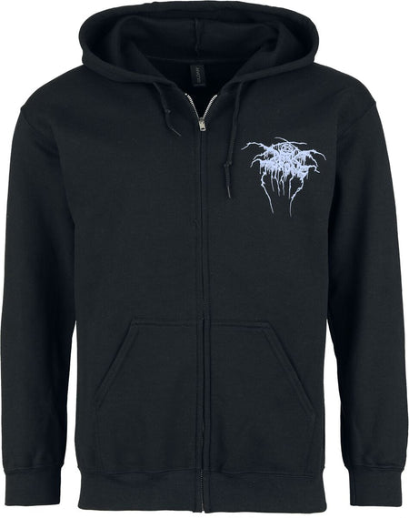 Sweat-shirt zippé à capuche  de Darkthrone - It Beckons Us All - M à XXL - pour Homme - noir - Darkthrone