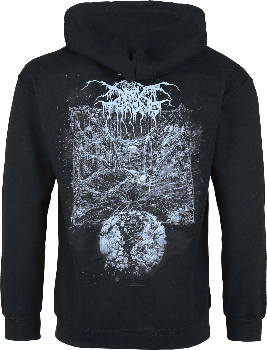 Sweat-shirt zippé à capuche  de Darkthrone - It Beckons Us All - M à XXL - pour Homme - noir - Darkthrone - View 2