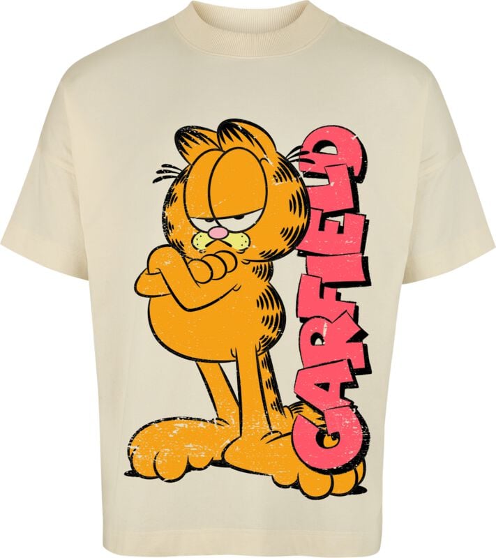 T-Shirt Manches courtes  de Garfield - S à 3XL - pour Homme - multicolore - Garfield