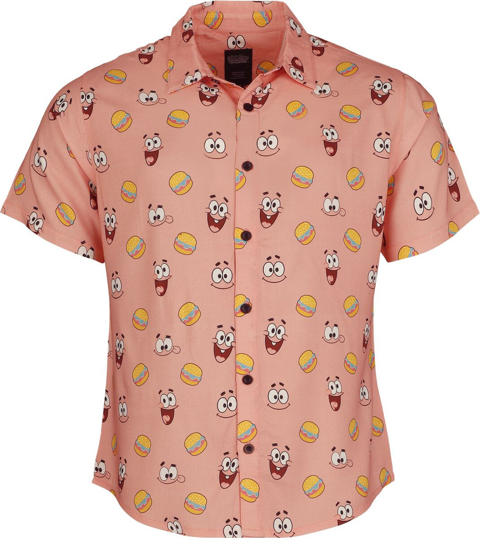 Chemise manches courtes  de Bob L'Éponge - Patrick - Hawaii - S à 3XL - pour Homme - multicolore - Bob L'Éponge