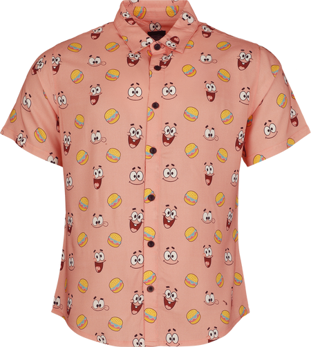 Chemise manches courtes  de Bob L'Éponge - Patrick - Hawaii - S à 3XL - pour Homme - multicolore - Bob L'Éponge - View 2