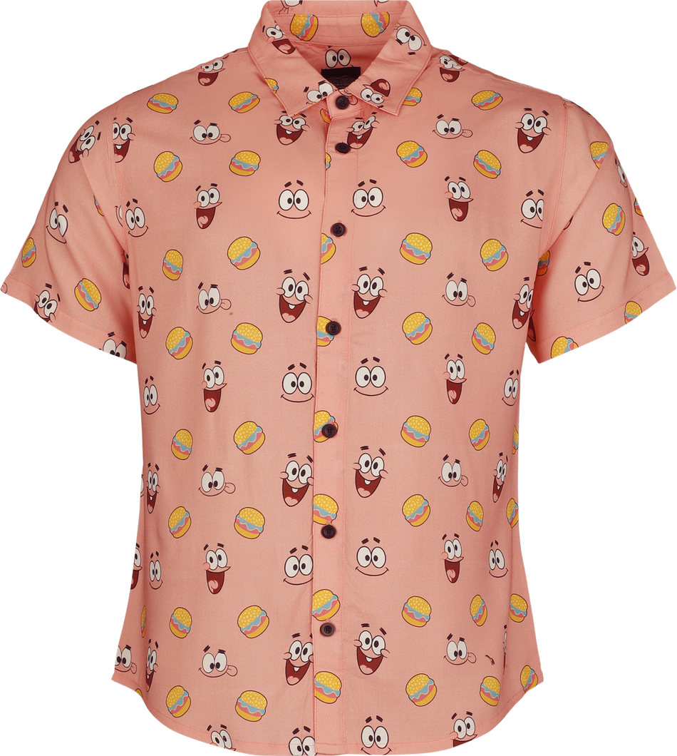 Chemise manches courtes  de Bob L'Éponge - Patrick - Hawaii - S à 3XL - pour Homme - multicolore - Bob L'Éponge - View 2