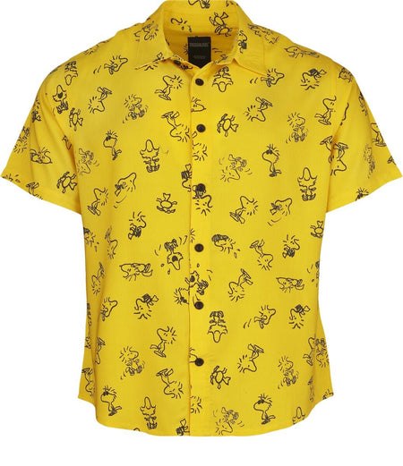 Chemise manches courtes  de Snoopy - Woodstock - Hawaii - S à 3XL - pour Homme - multicolore - Snoopy
