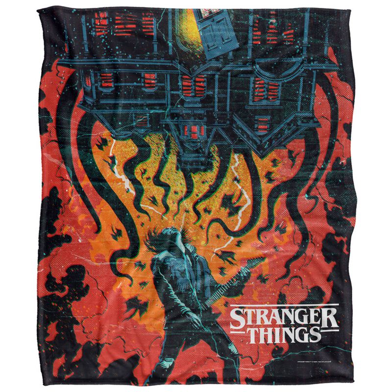 Couverture  de Stranger Things - Saison 5 - Eddie Munson Upside Down Creep House - Couverture - pour Indifférent - multicolore - Stranger Things