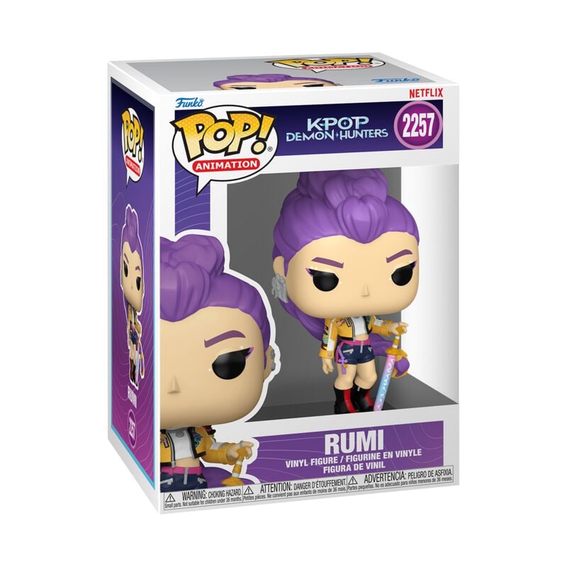 KPop Demon Hunters - Rumi (Pop! Animation) Vinyl Figur 2257 - Funko Pop! - Funko Shop Europe - KPop Demon Hunters