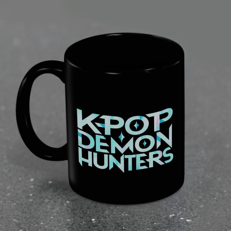 Mug  de KPop Demon Hunters - KPop Logo - pour Indifférent - noir - KPop Demon Hunters