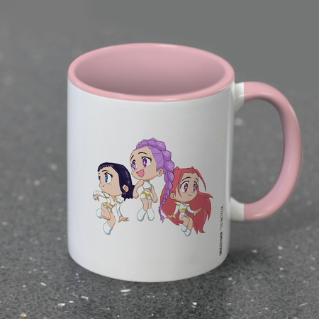 Mug  de KPop Demon Hunters - Hunter Chibi - pour Indifférent - multicolore - KPop Demon Hunters - View 2