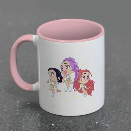 Mug  de KPop Demon Hunters - Hunter Chibi - pour Indifférent - multicolore - KPop Demon Hunters